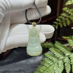 Mặt dây Quán thế âm bồ tát ngọc bích Nga - Hình ảnh 8