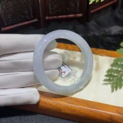 Vòng bản liền ngọc phỉ thúy tím tử la lan - Hình ảnh 4