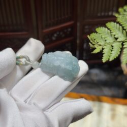 Mặt dây tỳ hưu ngọc phỉ thúy Myanmar - Hình ảnh 4