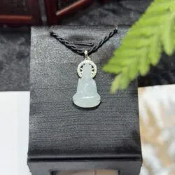 Quán thế âm bồ tát ngọc phỉ thuý Myanmar - Ảnh 2