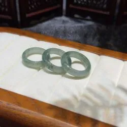 Nhẫn ngọc phỉ thuý lam ngọc Myanmar - Hình ảnh 5