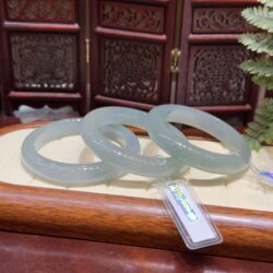 Vòng bản liền ngọc phỉ thuý lam thiên không Myanmar