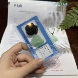 Phật Di Lặc ngọc phỉ thuý Myanmar - Ảnh 9