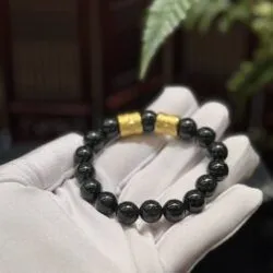 Vòng chuỗi ngọc bích Nga 10 ly - Ảnh 4