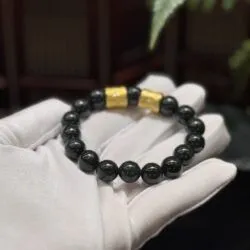 Vòng chuỗi ngọc bích Nga 10 ly - Ảnh 6