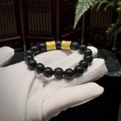 Vòng chuỗi ngọc bích Nga 10 ly - Ảnh 7