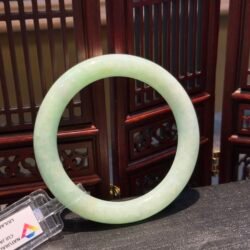 Vòng bản ngọc phỉ thuý xanh bạc hà - Ảnh 5