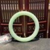 Vòng bản ngọc phỉ thuý xanh bạc hà