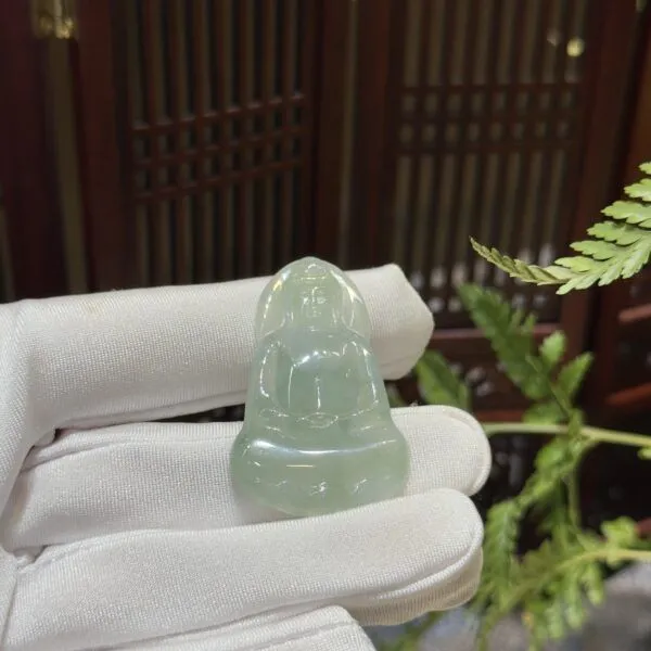 Quán thế âm bồ tát ngọc phỉ thuý Miến Điện