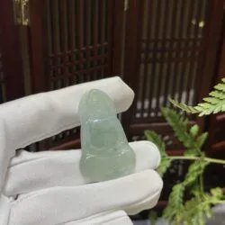 Quán thế âm bồ tát ngọc phỉ thuý Miến Điện - Hình ảnh 5