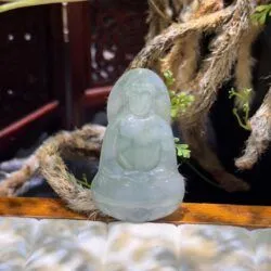 Quán thế âm bồ tát ngọc phỉ thuý Miến Điện - Hình ảnh 8