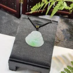 Phật Di Lặc ngọc phỉ thuý Myanmar - Hình ảnh 6