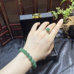 Nhẫn ngọc phỉ thuý Myanmar - Ảnh 2