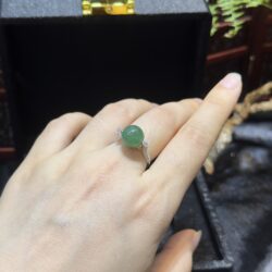 Nhẫn ngọc phỉ thuý Myanmar - Ảnh 4