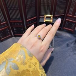 Nhẫn ngọc phỉ thuý hoàng phỉ Nhẫn ngọc phỉ thuý hoàng phỉ - Ảnh 3