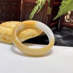 Vòng ngọc Cẩm thạch huyết tím Myanmar, ni tay 57mm - Ảnh 8