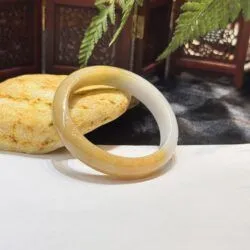 Vòng ngọc Cẩm thạch huyết tím Myanmar, ni tay 57mm - Ảnh 10