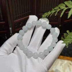 Vòng chuỗi ngọc phỉ thuý băng chủng Myanmar - Hình ảnh 4
