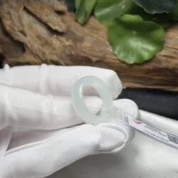 Nhẫn ngọc Phỉ thuý cao băng Myanmar - Ảnh 3