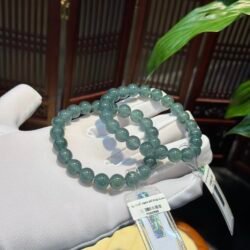 Vòng chuỗi ngọc phỉ thuý Guatemala 8.5 ly Vòng chuỗi ngọc phỉ thuý Guatemala 8.5 ly - Ảnh 4