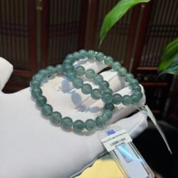 Vòng chuỗi ngọc phỉ thuý Guatemala 8.5 ly