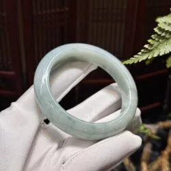 Vòng bản liền ngọc cẩm thạch nếp mịn Miến Điện - Ảnh 8