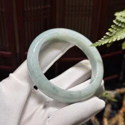 Vòng bản liền ngọc cẩm thạch nếp mịn Miến Điện - Ảnh 5
