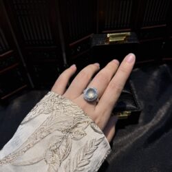 Nhẫn ngọc phỉ thuý thuỷ tinh chủng