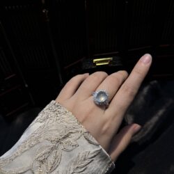 Nhẫn ngọc phỉ thuý thuỷ tinh chủng