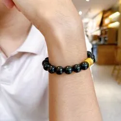 Vòng chuỗi ngọc bích Nga 10 ly