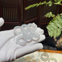 Nhẫn ngọc phỉ thuý băng chủng Myanmar - Hình ảnh 9