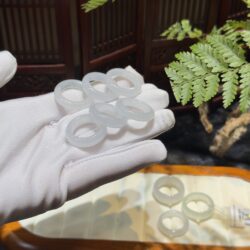 Nhẫn ngọc phỉ thuý băng chủng Myanmar - Hình ảnh 11