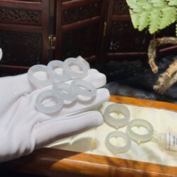 Nhẫn ngọc phỉ thuý băng chủng Myanmar - Hình ảnh 12