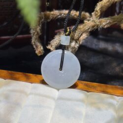Mặt dây đồng điếu ngọc phỉ thuý băng chủng - Hình ảnh 6