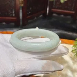 Vòng bản liền ngọc cẩm thạch Myanmar - Ảnh 2