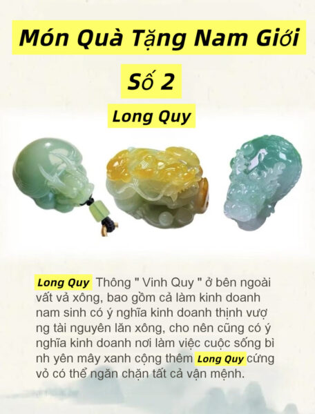 Vì Sao Nói "Quân Tử Như Ngọc?" Gợi Ý Các Món Ngọc Tặng Nam Giới !