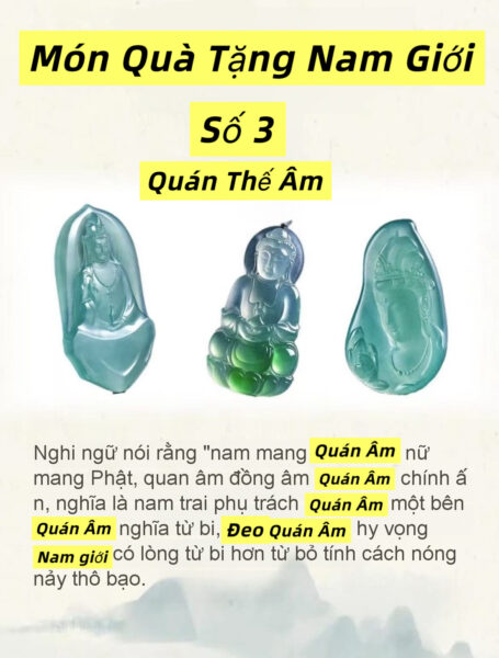 Vì Sao Nói "Quân Tử Như Ngọc?" Gợi Ý Các Món Ngọc Tặng Nam Giới !