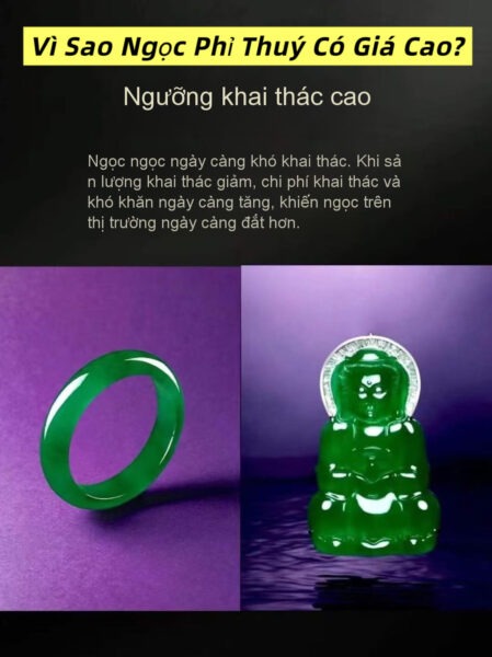 Tại Sao Ngọc Phỉ Thuý Lại Có Giá Đắt Đến Như Vậy?