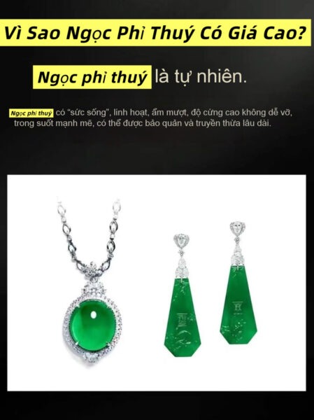 Tại Sao Ngọc Phỉ Thuý Lại Có Giá Đắt Đến Như Vậy?