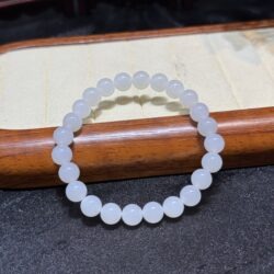 Vòng chuỗi ngọc Hoà Điền mỡ cừu 8 ly