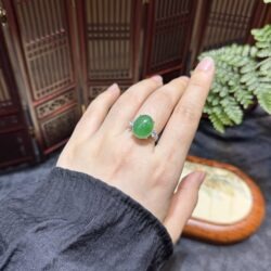 Nhẫn ngọc phỉ thuý băng dương