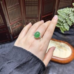 Nhẫn ngọc phỉ thuý băng dương - Ảnh 3