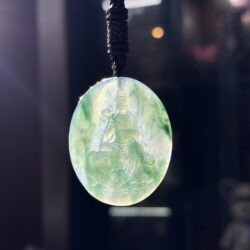 Phổ hiền bồ tát ngọc phỉ thuý băng hoa bay Phổ hiền bồ tát ngọc phỉ thuý băng hoa bay