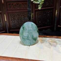 Phổ hiền bồ tát ngọc phỉ thuý băng hoa bay Phổ hiền bồ tát ngọc phỉ thuý băng hoa bay