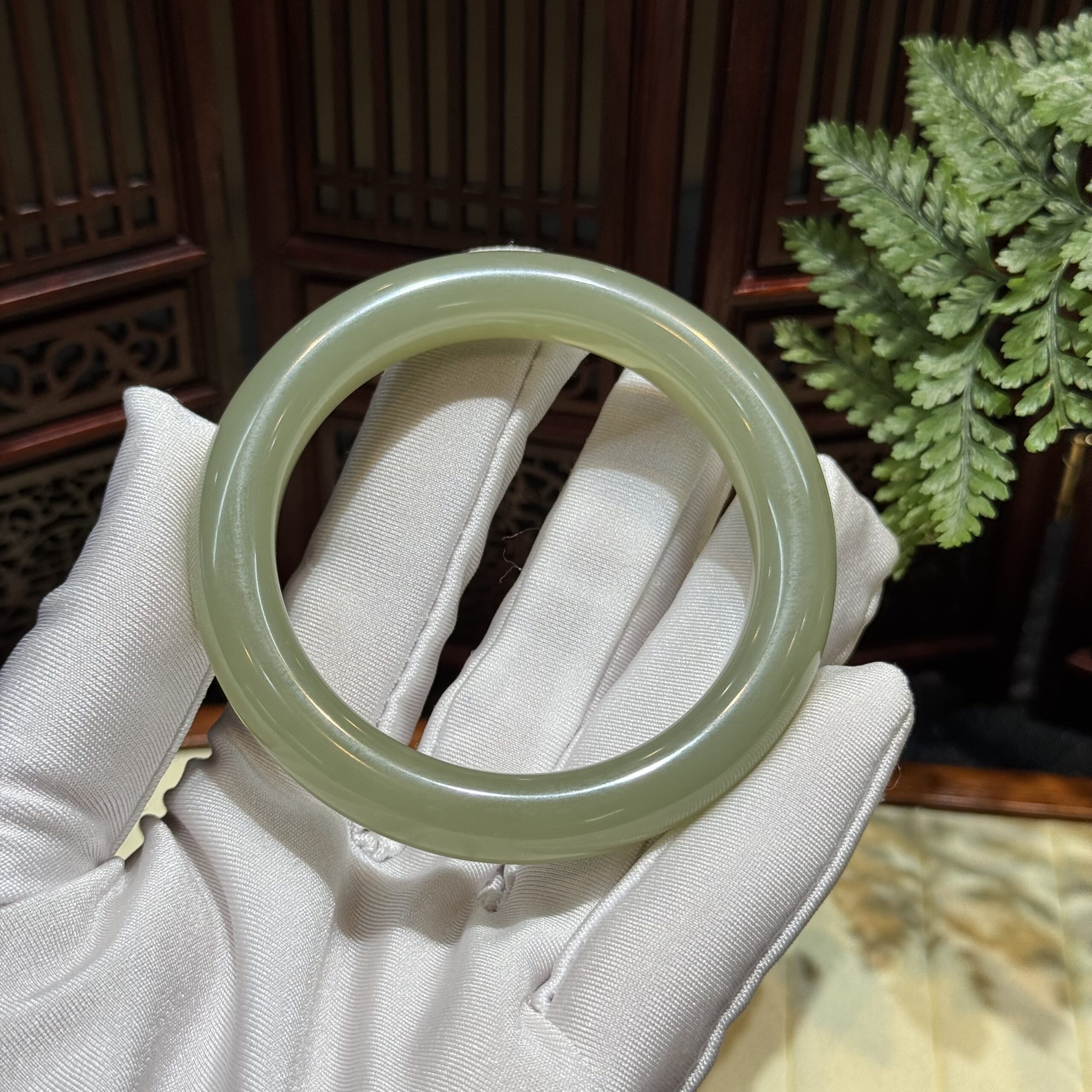 Vòng tay ngọc bích Hoà Điền Vòng tay ngọc bích Hoà Điền - Ảnh 8