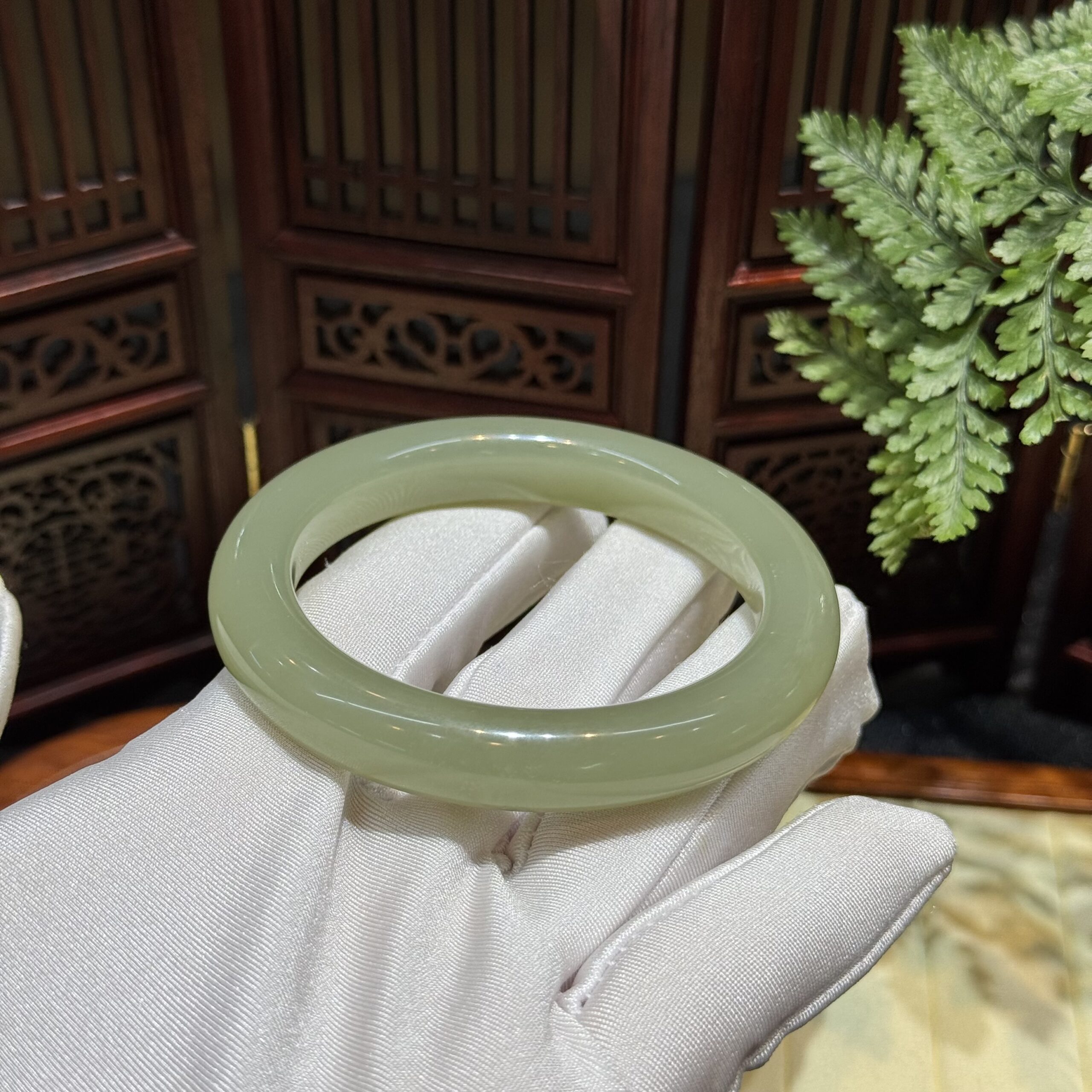 Vòng tay ngọc bích Hoà Điền Vòng tay ngọc bích Hoà Điền - Ảnh 9