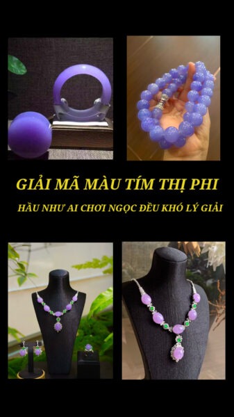 Giải Mã "Màu Tím Thị Phi" Mà Ai Chơi Ngọc Cũng Khó Lý Giải