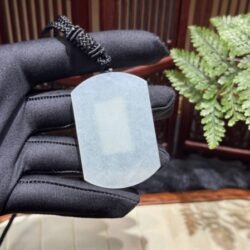 Mặt dây vô sự bài ngọc phỉ thuý băng chủng