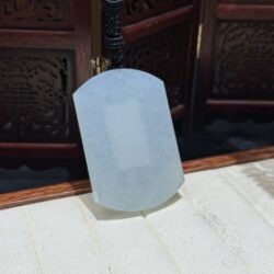 Mặt dây vô sự bài ngọc phỉ thuý băng chủng