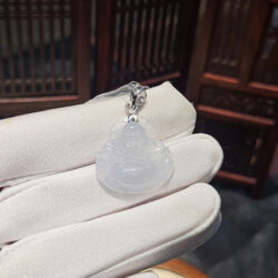 Phật Di Lặc ngọc phỉ thuý Myanmar